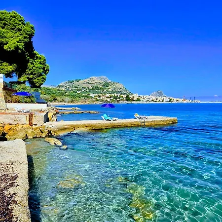 Apartmán Hammam With Sea Access & Shared Pool Santa Flavia